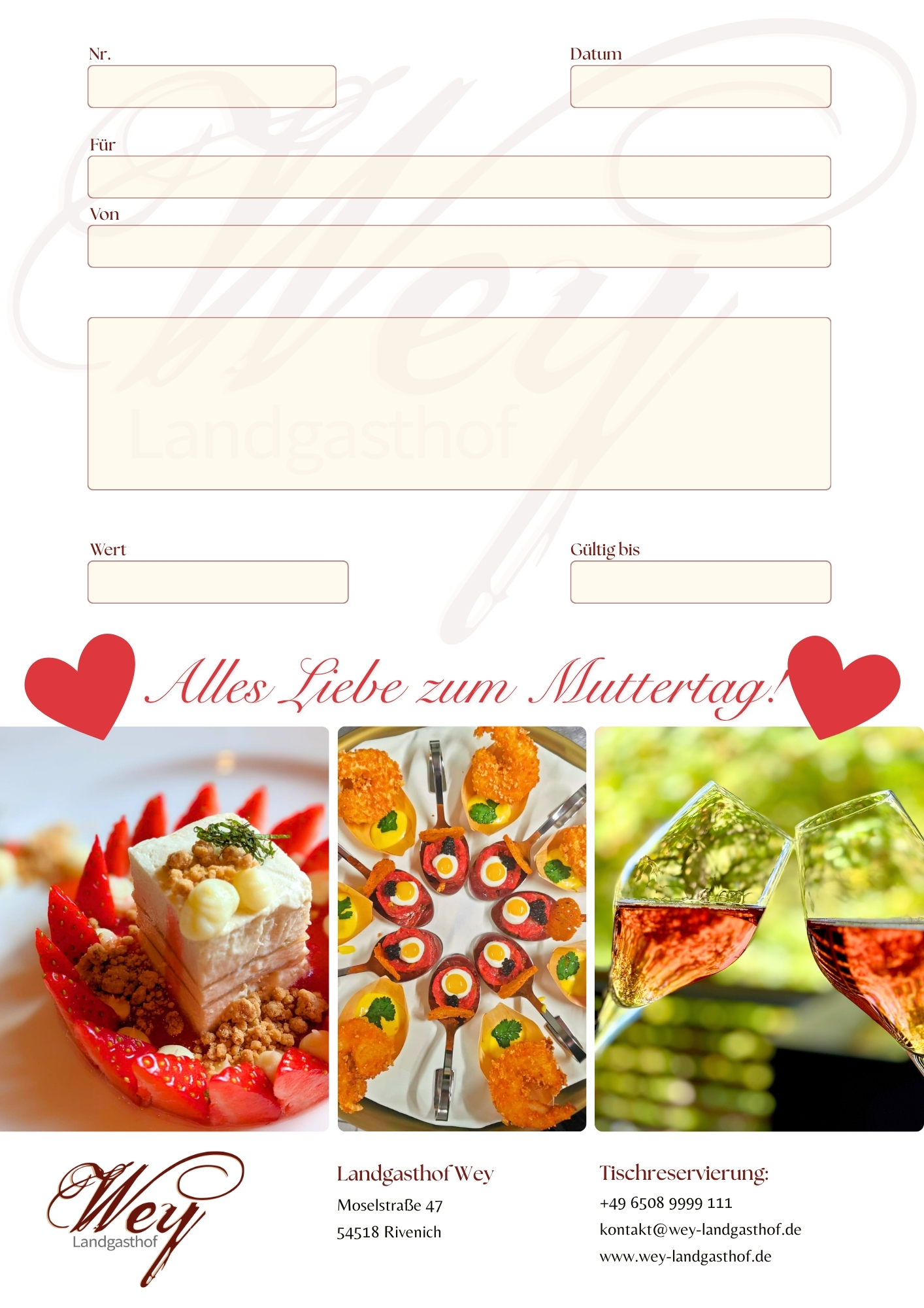 Zum Muttertag